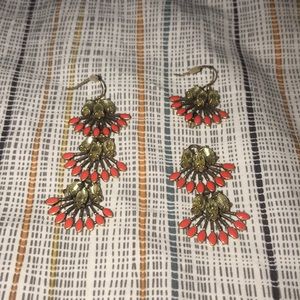 Stella & Dot multi-way drop earrings